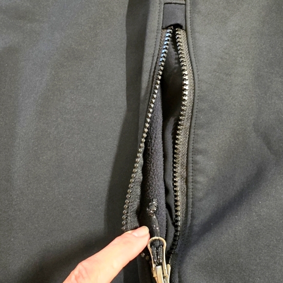 Columbia Men's Softshell Black Hooded Jacket Size Xl - Picture 7 of 8